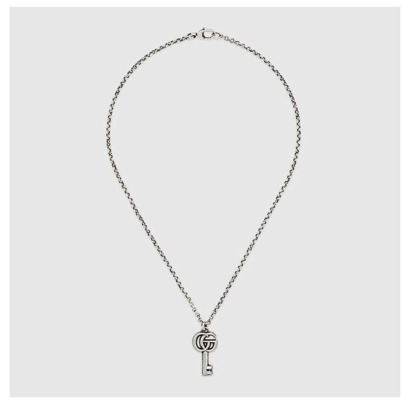 GUCCI Collana con ciondolo GG in argento YBB479219001 - De Marchi Gianotti