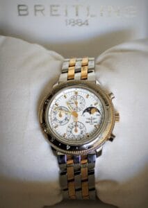 BREITLING OROLOGIO CRONOGRAFO Astromat 1461 Fasi Lunari Automatic Perpetual  Date REF A19405 - Gioielleria Passalacqua \u003e Shop Online