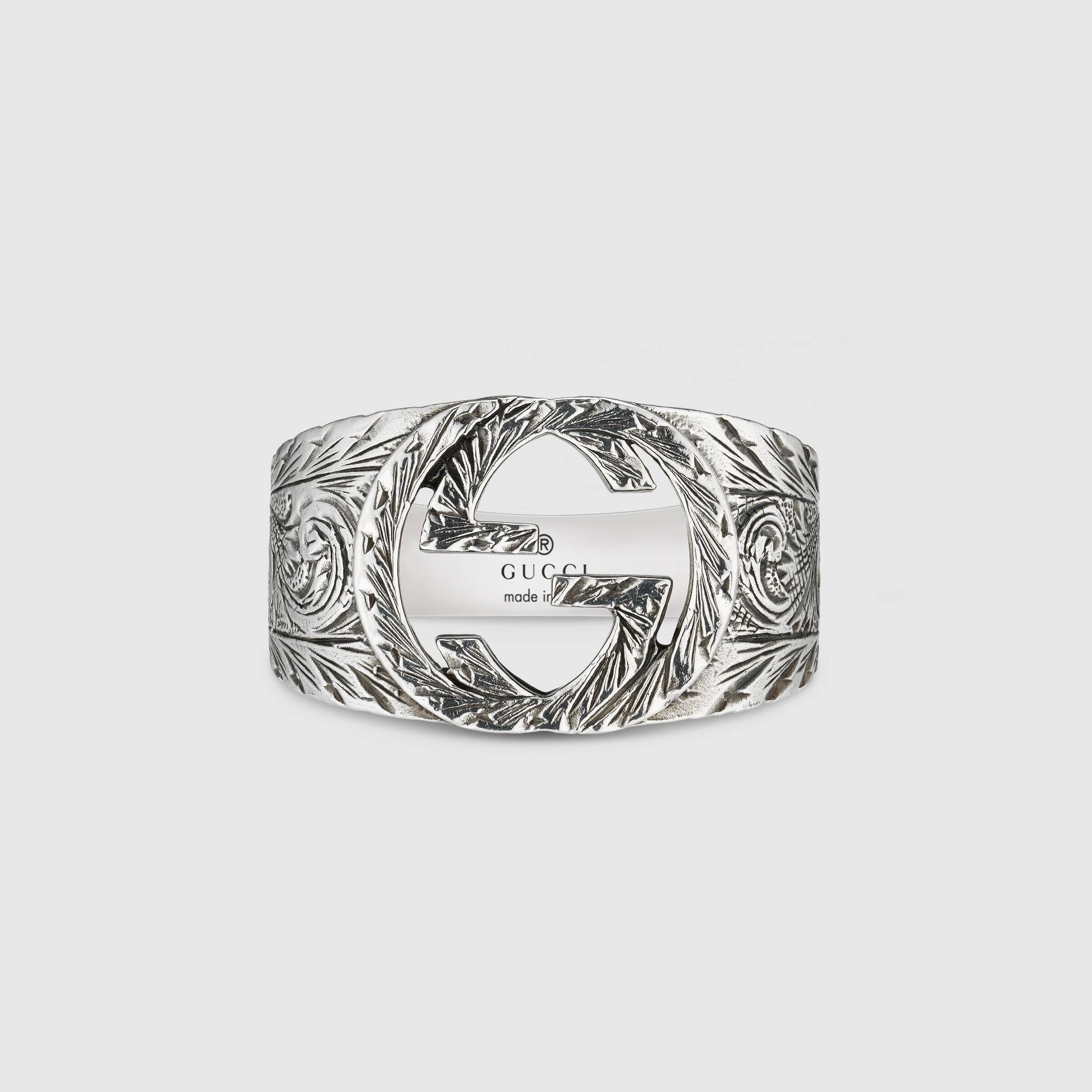 Gucci anello GG argento - Gioielleria Passalacqua \u003e Shop Online